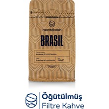 Montebean Brezilya Minas Gerais Öğütülmüş Filtre Kahve