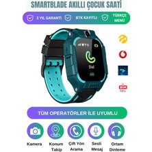 Smartblade Q19 Lbs Konumlu Akıllı Çocuk Takip Saati Sim Kartlı Arama, Kameralı, Gizli Dinleme Özellikli