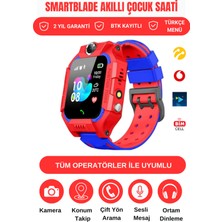 Smartblade Q19 Lbs Konumlu Akıllı Çocuk Takip Saati Sim Kartlı Arama, Kameralı, Gizli Dinleme Özellikli