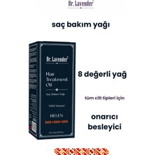 Dr. Lavender 9 Çeşit  Doğal Yağlı Parlaklık Veren Saç Bakım Yağı 50 ml