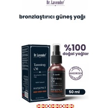 Dr. Lavender Havuç ve Kakao Yağlı Bronzlaştırıcı Güneş Yağı 50 ml