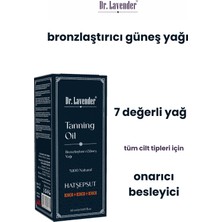 Dr. Lavender Havuç ve Kakao Yağlı Bronzlaştırıcı Güneş Yağı 50 ml