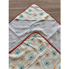 Platanus Kids Organik Pamuk Çift Kat Güneşli Müslin Kundak (80X80)
