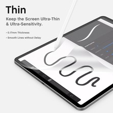 Coolacs Xiaomi Redmi Pad Se 8.7 Inç ile Uyumlu Paperlike Kağıt Hissi Yazım Çizim Ekran Koruyucu Film