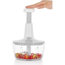 Yakut Üstten Basmalı El Rondo Blender Çelik Bıcaklı Beyaz - XPR1822-8603