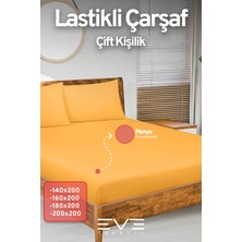 Eve Tekstil Fitted  Penye Kumaş Çift Kişilik Lastikli Çarşaf