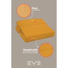 Eve Tekstil Fitted  Penye Kumaş Çift Kişilik Lastikli Çarşaf
