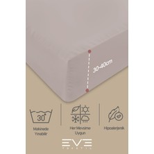 Eve Tekstil Fitted  Penye Kumaş Çift Kişilik Lastikli Çarşaf