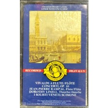 Vivaldi Six Concertos For Flute Op.10 Classic Kaset