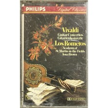 Vivaldi Guitar Concertos Los Romeros Classic Kaset