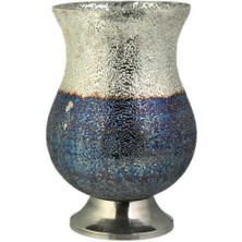 Mozaik Silver Blue Vazo 44 cm