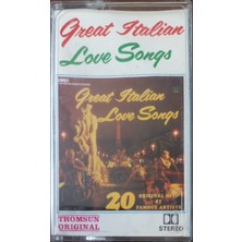 Great Jtalian Love Songs Kaset