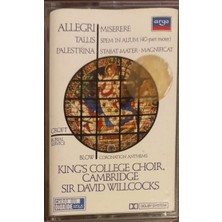 Allegri: Miserere Etc. King's College Choir -Willcocks  Kaset