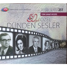 Trt 50. Yıl Özel Dünden Sesler CD