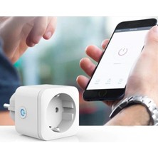 Cata CT-4010 Akıllı Wifi Priz 16A Smart Home Tuya Smart Life App Uygulama İphone Android Uzaktan Kontrol