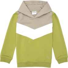 U.S. Polo Assn. Kız Çocuk Fıstık Yeşili Kapüşonlu Sweatshirt 50296288-VR087