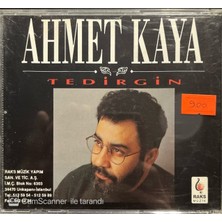 Ahmet Kaya – Tedirgin Sarı Bandrollü Nadir Dönem Baskı CD