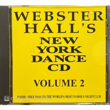 Webster Hall's New York Dance Volume 2 CD