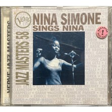 Nina Simone Sings Nina Jazz Masters 58 CD