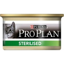 Tekno Trust Proplan 12 Adet Sterilised Kısırlaştırılmış Ton Balıklı ve Somonlu Kedi Konservesi 85 gr