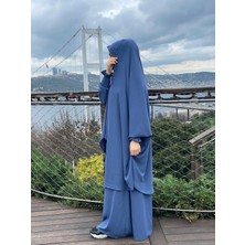 Indigo Iğneli Peçeli Afgan Takımı