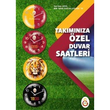 Alpjoy Galatasaray Lisanslı Duvar Saati