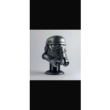 Stormtrooper Helmet Büst Figür Siyah 13CM