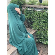 Iğneli Peçeli Afgan Takımı Zümrüt Yeşili