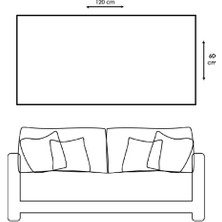 Zevahir Mobilya Dekorasyon 120 X 60 Cm Kanvas Çiçek Tablo