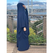 Iğneli Peçeli Afgan Takımı Lacivert