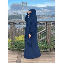 Iğneli Peçeli Afgan Takımı Lacivert