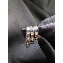 Takı Box Üçlü Set Taşlı ve Motifli Tasarım Küpe