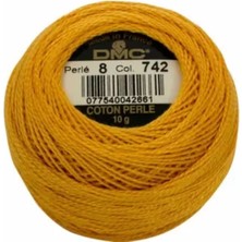 DMC Koton Perle 742 (No:8)