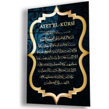 Zevahir Mobilya Dekorasyon Kırılmaz Cam Ayetel Kürsi Tablo