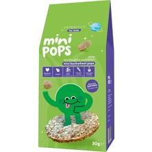 Slimplus 20G Sade Kinoa Cipsi For Kids Bebek Ahtapot ve 30G Mini Pops Karabuğday Patlakları