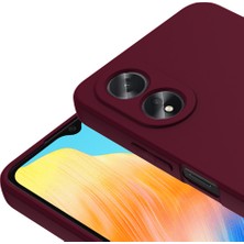 FUJİMAX Oppo A38 Kılıf Dışı Silikon Içi Kadife Kamera Lens Korumalı Lansman Kılıf