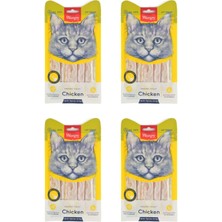 Tavuklu 5X14 gr Sıvı Kedi Ödülü x 4 Adet
