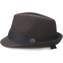 Hat Factory Unisex Lüks Trilby Fötr Şapka