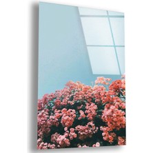 Zevahir Mobilya Dekorasyon Kırılmaz Cam Ilkbahar Çiçeği Tablo