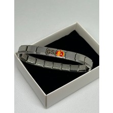 Taraftar Charm Italyan Bileklik Gs (Galatasaray)