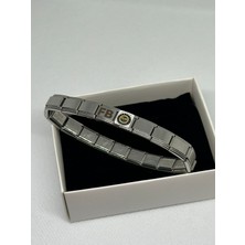 Steinless Steel Taraftar Charm Italyan Bileklik Fb (Fenerbahçe)