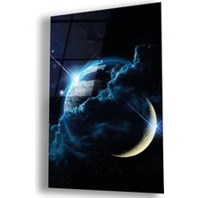 Zevahir Mobilya Dekorasyon Kırılmaz Cam Kartal Tablo