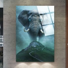 Zevahir Mobilya Dekorasyon Kırılmaz Cam Osmanlı Tuğrası Tablo