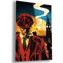 Zevahir Mobilya Dekorasyon Kırılmaz Cam Peaky Blınders Tablo