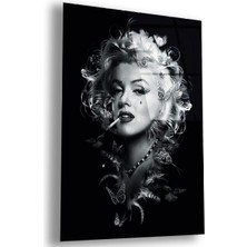 Zevahir Mobilya Dekorasyon Kırılmaz Cam Marilyn Monroe Tablo