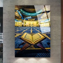 Zevahir Mobilya Dekorasyon Kırılmaz Cam Kuran Dini Tablo