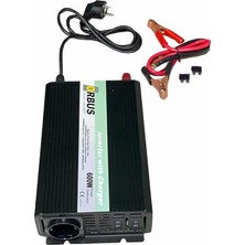 Orbus 12V Dc  230V Ac Inverter 600W (Modifiye) (Usb Çıkışlı) (10 A Şarjlı)