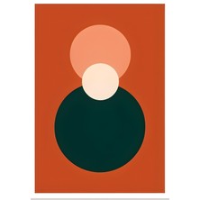 Aktüel Matisse - Boho - Art Deco - Soyut - Doğa ( 3 Lü Çerçevesiz ) Poster - Afiş - Tablo KR2C00869/