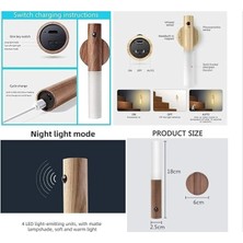 Cata CT-5250 Kumru Şarjlı LED Duvar Aplik Günışığı Renk