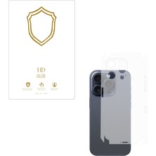 Microcase Iphone 15 Pro Max ile Uyumlu Tpu Arka ve Yan Nano Koruma- EKM115